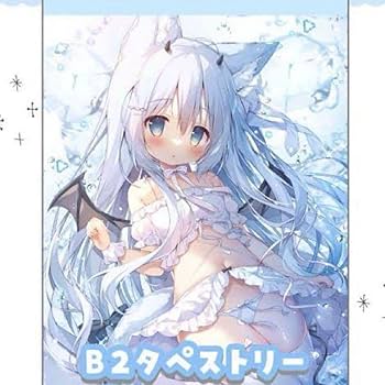 Amazon.co.jp: 桃豆こまもち しらたま 蜜桃まむ タペストリー